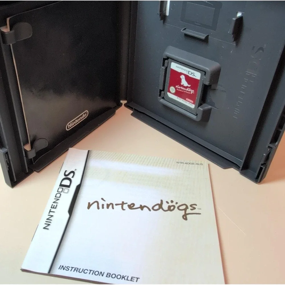 Nintendogs: Dachshund & Friends Nintendo DS 2005 Game Pets Dogs Complete CIB